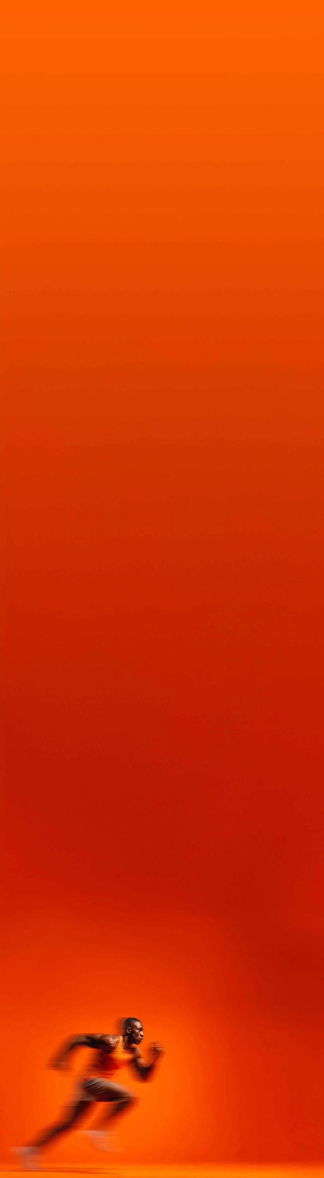 Elite athlete training background mobile